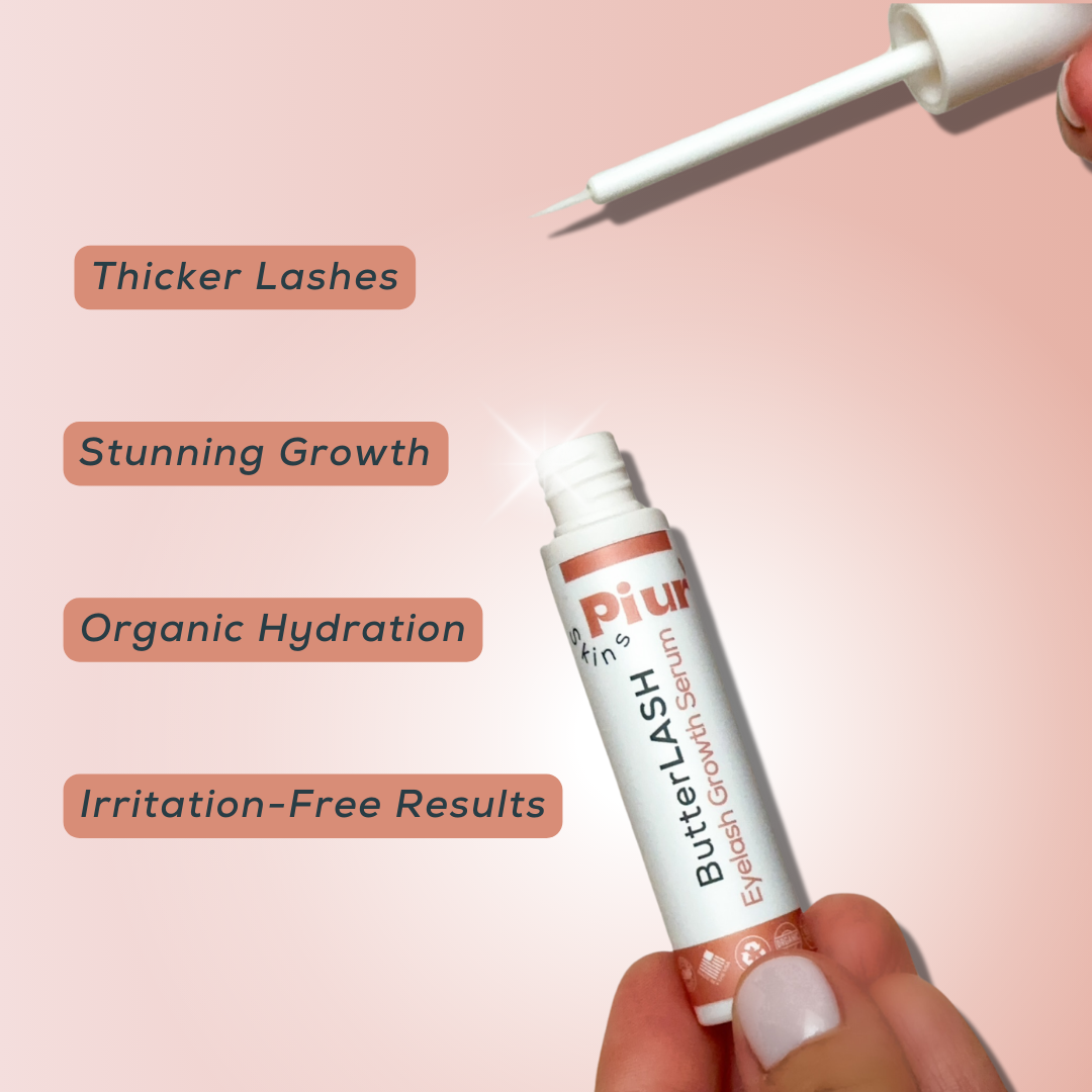 Organic serum for longer, stronger eyelashes