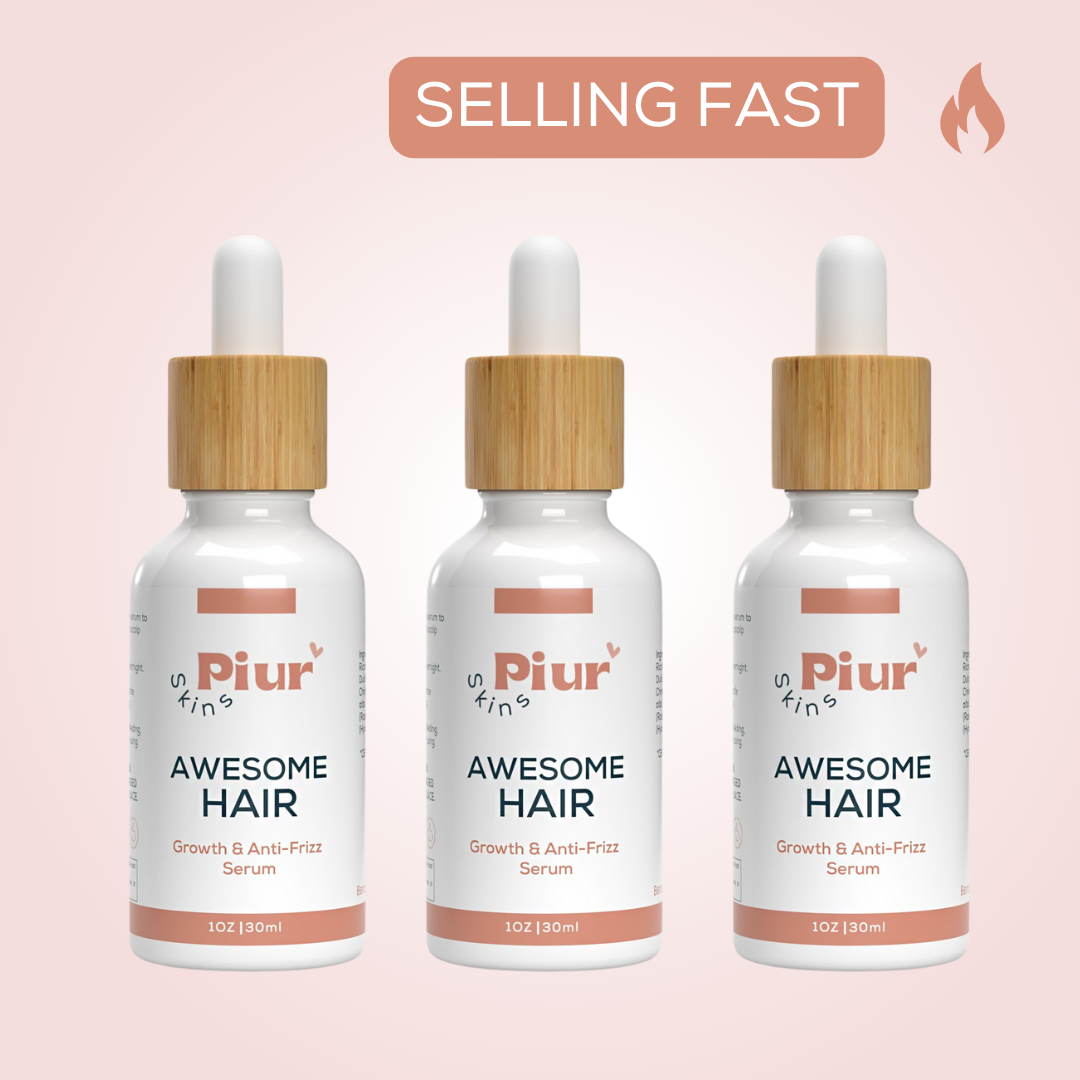 Elevate your hair care routine with the 3-Pack Awesome Hair Growth Serum Treatment