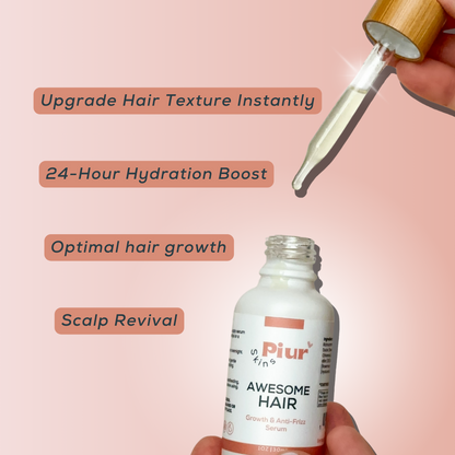 Fortify and control damage for healthier hair with our specialized serum